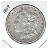 1889 Morgan Silver Dollar