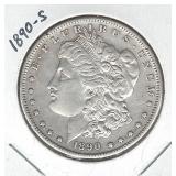 1890-S Morgan Silver Dollar 1890-S Morgan Silver Dollar