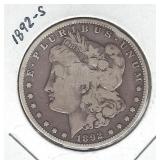 1892-S Morgan Silver Dollar 1892-S Morgan Silver Dollar