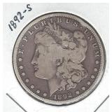 1892-S Morgan Silver Dollar