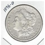 1896-O Morgan Silver Dollar