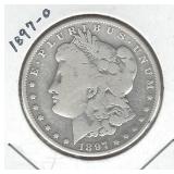 1897-O Morgan Silver Dollar