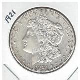 1921 Morgan Silver Dollar