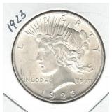 1923 Peace Silver Dollar