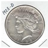 1923-D Peace Silver Dollar 1923-D Peace Silver Dollar