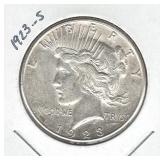 1923-S Peace Silver Dollar