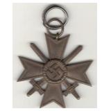 Nice Nazi Germany Medal from 1939 with Crossed Nice Nazi Germany Medal from 1939 with Crossed