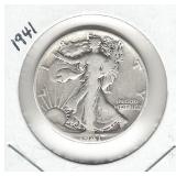 1941 Walking Liberty Silver Half Dollar 1941 Walking Liberty Silver Half Dollar
