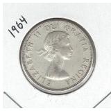 1964 Canadian Silver Half Dollar 1964 Canadian Silver Half Dollar