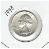 1943 Washington Silver Quarter