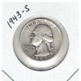 1943-S Washington Silver Quarter 1943-S Washington Silver Quarter