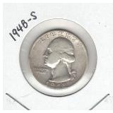 1948-S Washington Silver Quarter 1948-S Washington Silver Quarter