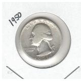 1950 Washington Silver Quarter 1950 Washington Silver Quarter