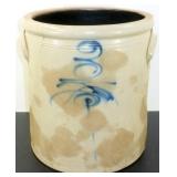* Three Gallon Crock with Bee Sting Marking - Has * Three Gallon Crock with Bee Sting Marking - Has
