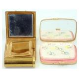 Two Nice Powder Compacts - Excellent Condition, Two Nice Powder Compacts - Excellent Condition,