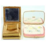 Two Nice Powder Compacts - Excellent Condition,