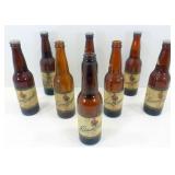* Eight Vintage Leinenkugels Bottles - Four are * Eight Vintage Leinenkugels Bottles - Four are