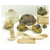 Misc. Vintage Oil Lamp Parts Misc. Vintage Oil Lamp Parts