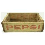 * Vintage Pepsi Wood Bottle Crate