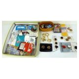 Sewing & Buttons Lot Sewing & Buttons Lot