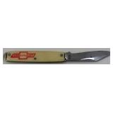 Vintage Chevrolet Pocket Knife - Blade Marked USA