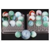 20 Vintage Marbles plus 1 Shooter 20 Vintage Marbles plus 1 Shooter