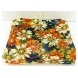 MCM Style Flowered Serving Tray