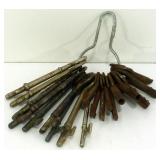20 Vintage Skeleton Keys - Some Hollow Barrels 20 Vintage Skeleton Keys - Some Hollow Barrels