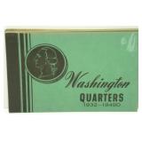 Washington Quarter Book 1932-1949