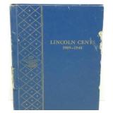 Lincoln Cent Book 1909-1940