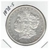 1878-S Morgan Silver Dollar