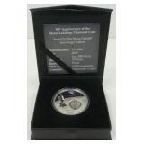 1 oz Silver & 1 carat Diamonds Mesa Grande Moon