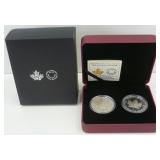 30th Anniversary Siver Maple Leaf 2 Coin