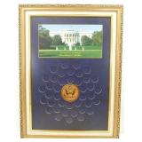 Presidential Dollar Holder Frame Presidential Dollar Holder Frame