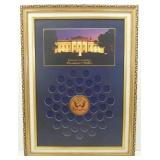 Presidential Dollar Holder Frame