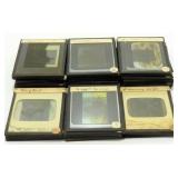 56 Antique Colored Glass Slides of Birds - 3 1/4" 56 Antique Colored Glass Slides of Birds - 3 1/4"