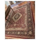 Oriental Wool Rug medallion center , overall