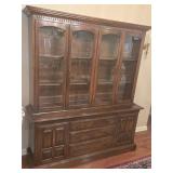 Ethan Allen Cherry  China Display Sideboard