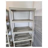 Plastic Shelf measures 24'ï¿½36' 72'h look at