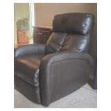 Electric Leather recliner , has some wear on head