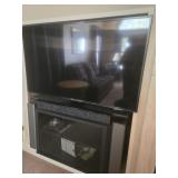 Samsung Smart TV , 49' , with black tv cabinet
