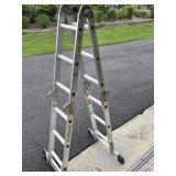Heavy Duty Folding Ladder  good condition look at