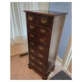 Cherry Lingerie Chest , 7 drawers,  oak secondary