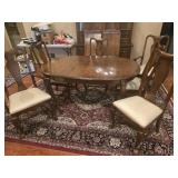 Ethan Allen Cherry table and chairs