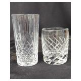 8 Arcoroc 5.75" Tumblers and 6 Lenox 4" Old