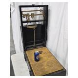 Fairbanks Mores Portable Scale folds in to trunk