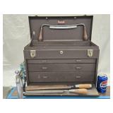 Kennedy Machinist Toolbox with contents  - Draw