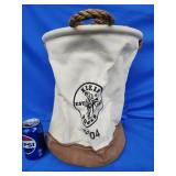 Klein canvas Bucket. Model 5104.  For materials