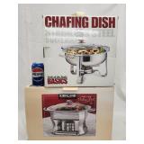 2 Stainless Steel Chafing Dishes.  Kirkland