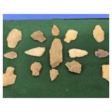 15 Local Arrowheads , Perryville,  Conowingo area